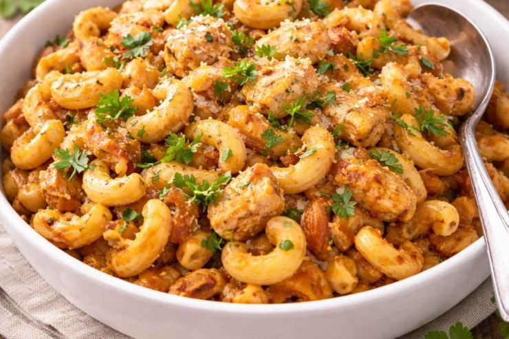 chicken macaroni dish